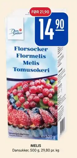 Rema 1000 MELIS, NOK 14.9 tilbud