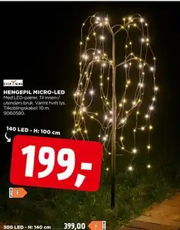 jem & fix HENGEPIL MICRO-LED tilbud