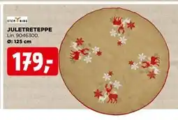 jem & fix JULETRETEPPE, NOK 179 tilbud