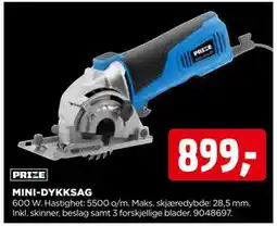 jem & fix MINI-DYKKSAG, NOK 899 tilbud