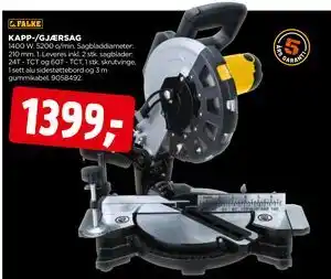 jem & fix KAPP-/GJÆRSAG, NOK 1399 tilbud