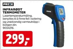 jem & fix INFRARØDT TERMOMETER, NOK 299 tilbud