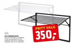 jem & fix KAY TØRKESTATIV, NOK 350 tilbud