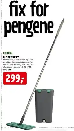 jem & fix MOPPESETT, NOK 299 tilbud