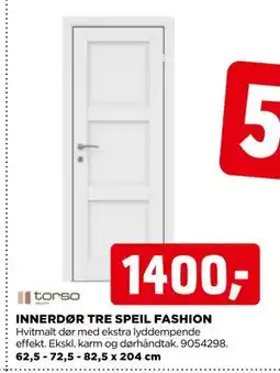 jem & fix INNERDØR TRE SPEIL FASHION, NOK 1400 tilbud