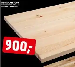 jem & fix BENKEPLATE FURU, NOK 900 tilbud