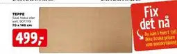 jem & fix TEPPE, NOK 499 tilbud