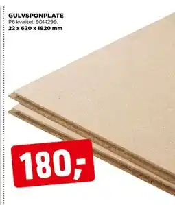 jem & fix GULVSPONPLATE, NOK 180 tilbud