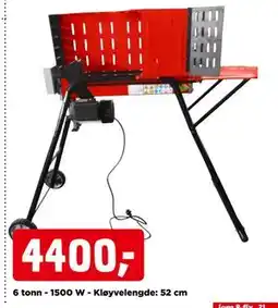 jem & fix VEDKLØYVER, NOK 4400 tilbud