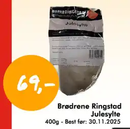 Havaristen Brødrene ringstad julesylte tilbud