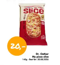 Havaristen DR. OETKER My pizza slice tilbud