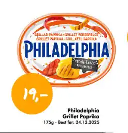 Havaristen PHILADELPHIA Grillet paprika tilbud