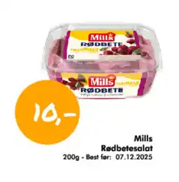 Havaristen MILLS Rødbetesalat tilbud