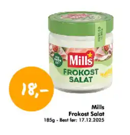 Havaristen MILLS Frokost salat tilbud