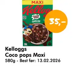 Havaristen KELLOGG'S Coco pops maxi tilbud