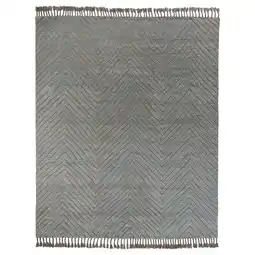 IKEA Klapperstarr Teppe, lang lugg, blå/håndlaget, 240x300 cm tilbud