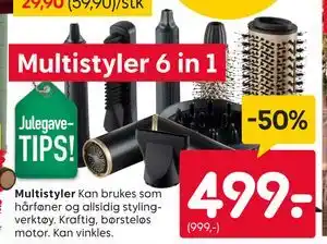 Rusta Multistyler 6 in 1, NOK 499 tilbud