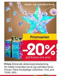 Rusta Prismserien tilbud