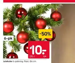 Rusta Julekuler, NOK 10 tilbud