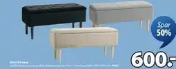 JYSK BADSTED benk, NOK 600 tilbud