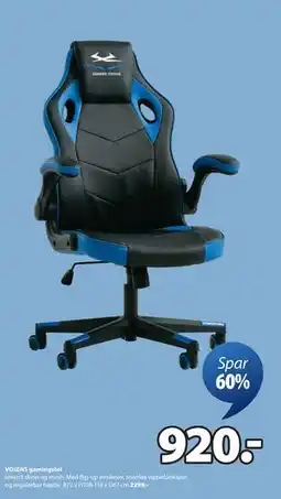 JYSK VOJENS gamingstol, NOK 920 tilbud