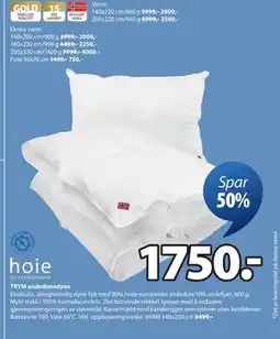 JYSK TRYM andedunsdyne tilbud