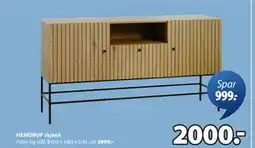 JYSK HEMDRUP skjenk, NOK 2000 tilbud