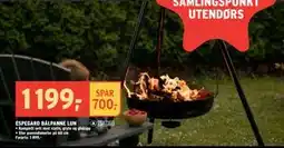 Montér ESPEGARD BÅLPANNE LUN, NOK 1199 tilbud