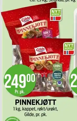 Kiwi PINNEKJØTT, NOK 249 tilbud
