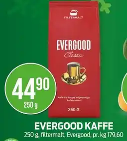 Kiwi EVERGOOD KAFFE, NOK 44.9 tilbud