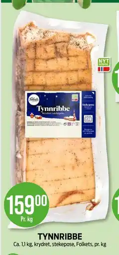 Kiwi TYNNRIBBE, NOK 159 tilbud