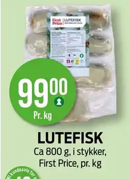 Kiwi LUTEFISK, NOK 99 tilbud