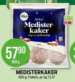 Kiwi MEDISTERKAKER, NOK 57.9 tilbud
