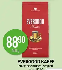 Kiwi EVERGOOD KAFFE, NOK 88.9 tilbud