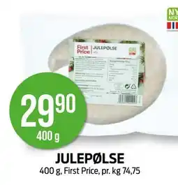 Kiwi JULEPØLSE, NOK 29.9 tilbud