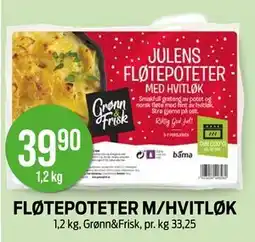 Kiwi FLØTEPOTETER M/HVITLØK, NOK 39.9 tilbud
