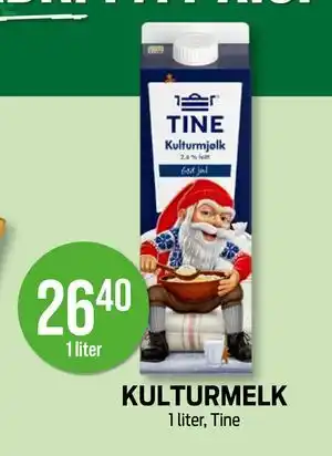 Kiwi KULTURMELK, NOK 26.4 tilbud