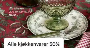 Kid Interiør Lisa tallerken Ø20 cm, NOK 55 tilbud