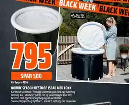 Obs Bygg NORDIC SEASON RESTORE ISBAD MED LOKK, NOK 795 tilbud