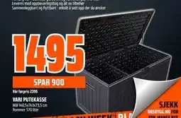 Obs Bygg VARI PUTEKASSE, NOK 1495 tilbud