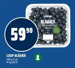 Coop Obs COOP BLÅBÆR, NOK 59.9 tilbud