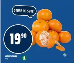 Coop Obs KLEMENTINER, NOK 19.9 tilbud