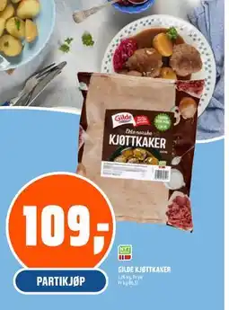 Coop Obs GILDE KJØTTKAKER, NOK 109 tilbud