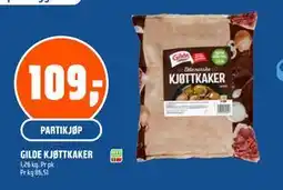 Coop Obs GILDE KJØTTKAKER, NOK 109 tilbud