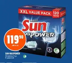Coop Obs SUN MAXPOWER, NOK 119.9 tilbud