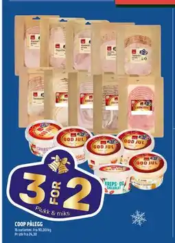 Coop Obs COOP PÅLEGG tilbud