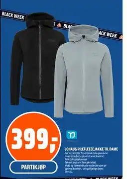 Coop Obs JOHAUG PILEFLEECEJAKKE TIL DAME, NOK 399 tilbud