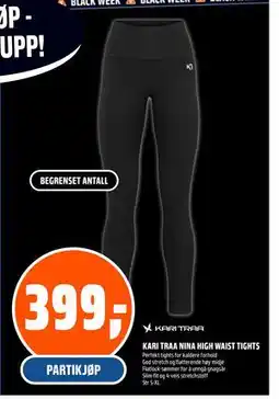 Coop Obs KARI TRAA NINA HIGH WAIST TIGHTS, NOK 399 tilbud