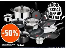 Coop Obs TEFAL STEKEPANNER OG GRYTER tilbud