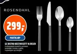 Coop Obs GC BISTRO BESTIKKSETT 16 DELER, NOK 299 tilbud